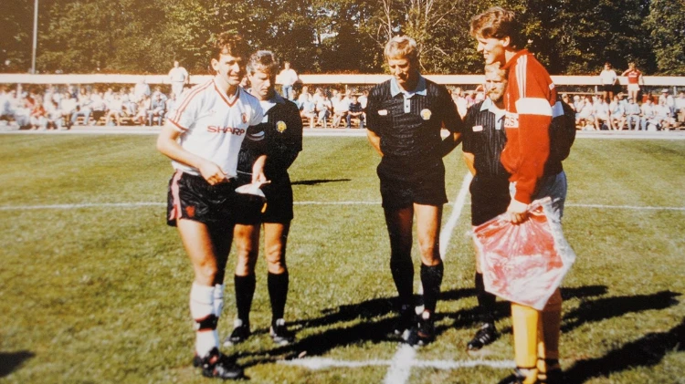 Bryan Robson på Ramundervallen 1988
